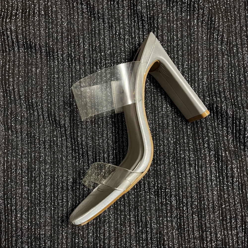 Transparent Heels 🖤